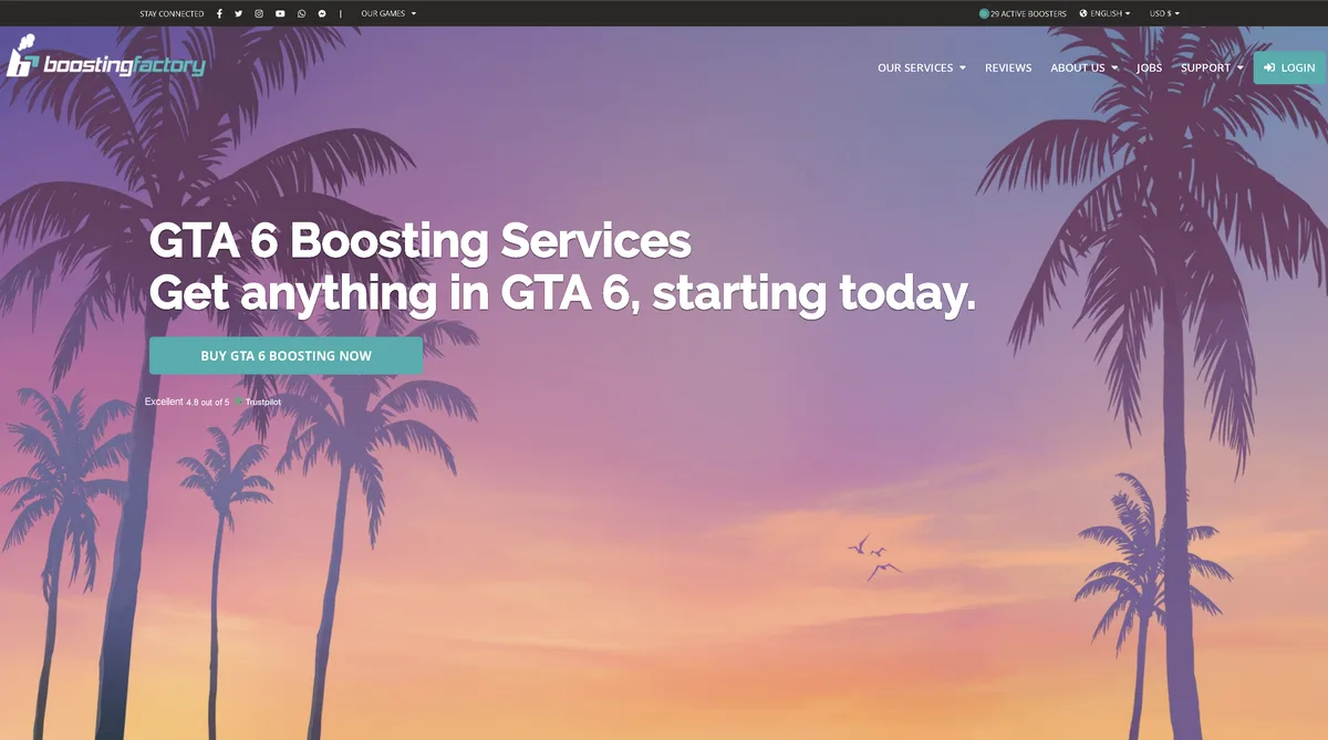 Boostingfactory.com — Catalog screenshot