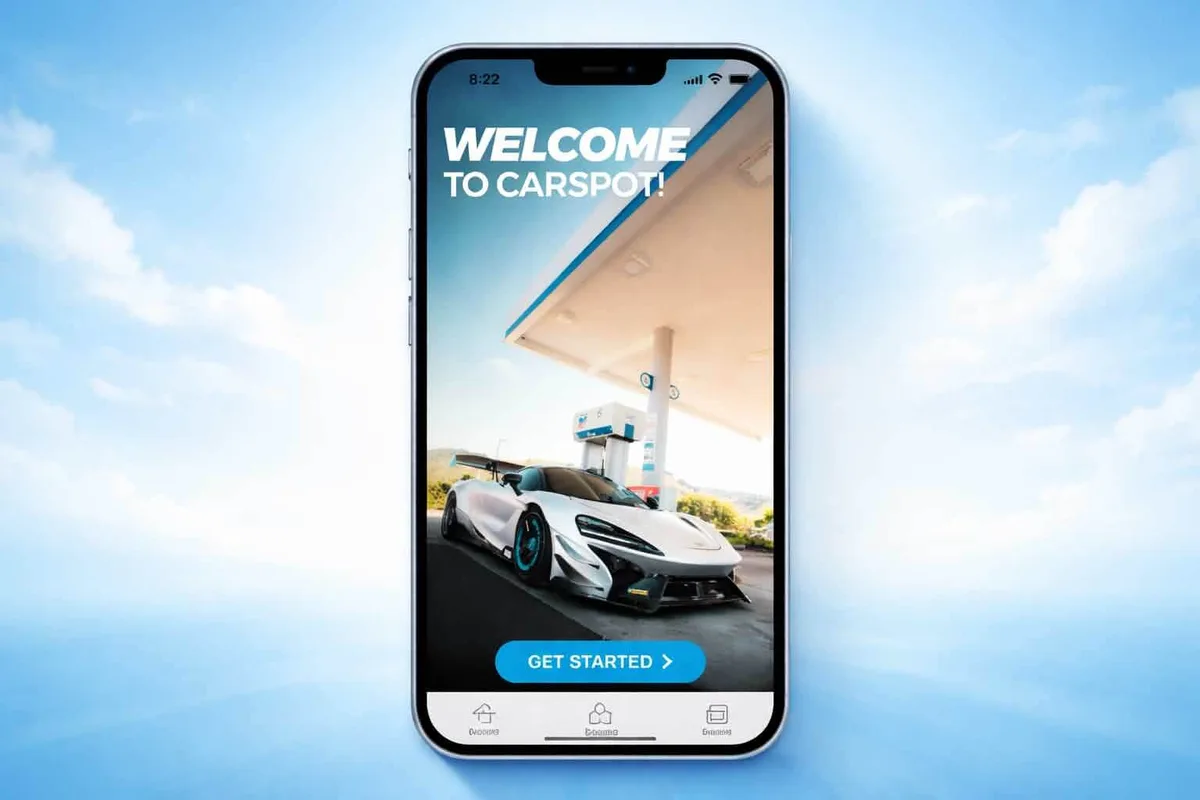 CarSpotLive app screenshot
